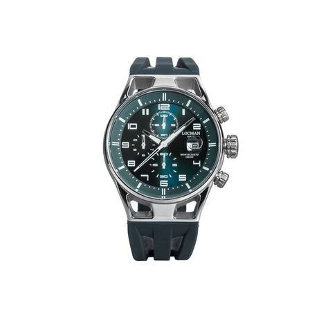 Orologio Al Quarzo Locman Montecristo 0542a19s-00ptwhsl - Orologi con Datario Uomo | Stroili