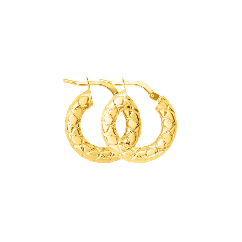 Orecchini A Cerchio Toujours Oro Giallo - Orecchini a Cerchio Donna | Stroili