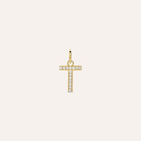 Pendente Poème Oro Giallo Cubic Zirconia - Ciondoli Donna | Stroili