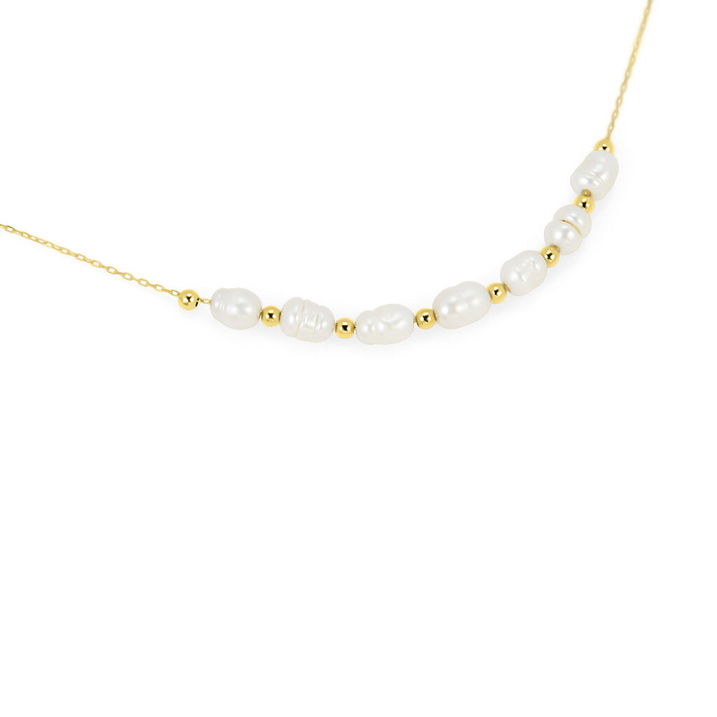 Collana Gabrielle Oro Giallo Perla D'Acqua Dolce - 1428227 • Stroili