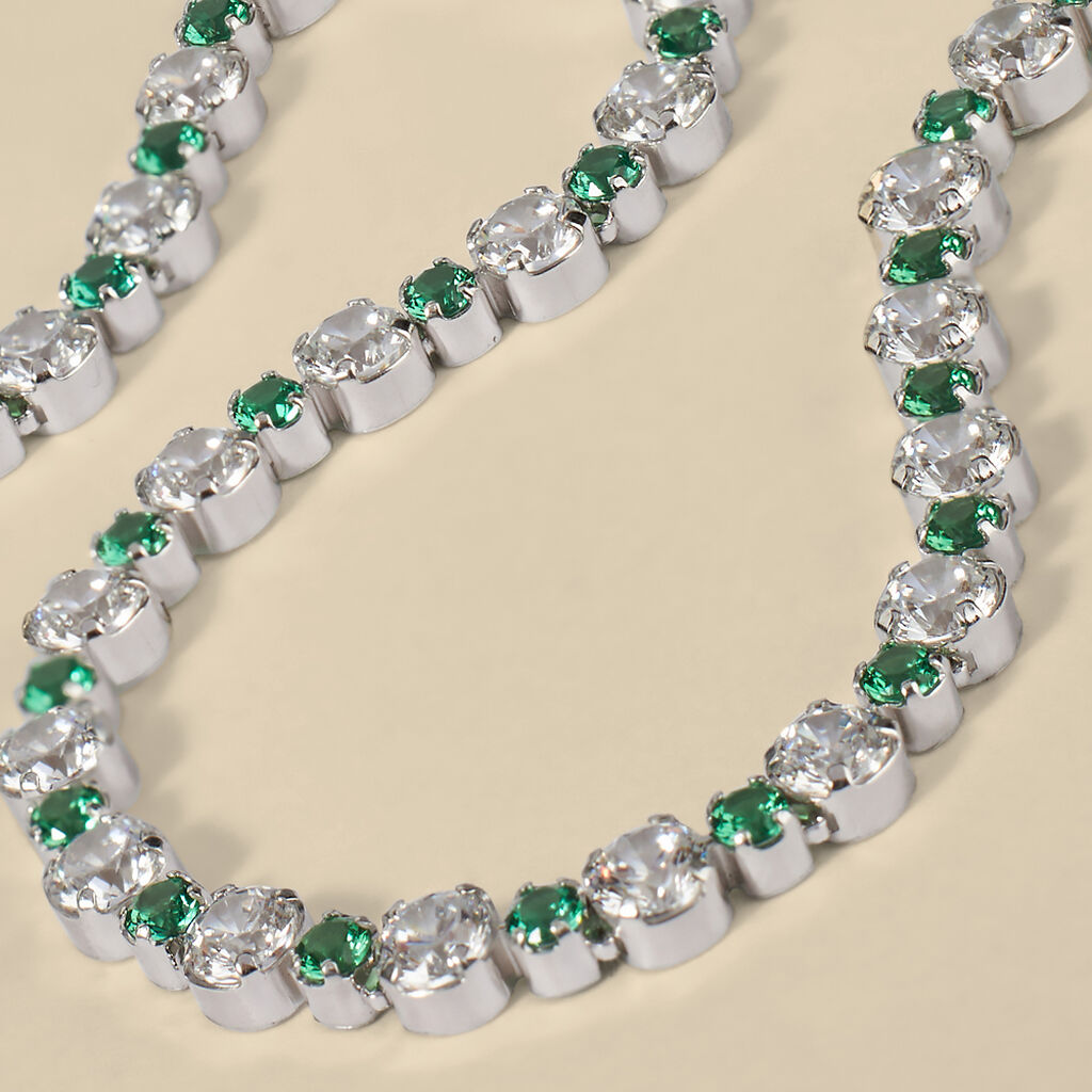 Bracciale Tennis Silver Elegance Argento Rodiato Cubic Zirconia - Bracciali Donna | Stroili