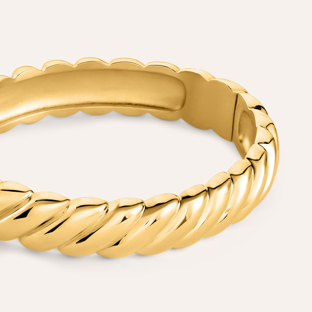 Bangle Radiance Acciaio Dorato