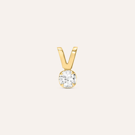 Pendente Punto Luce Poème Oro Giallo Cubic Zirconia - Ciondoli Donna | Stroili