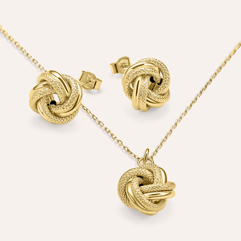 Orecchini Lobo Gold Essence Oro Giallo