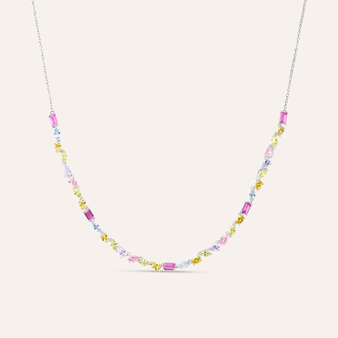 Collana Silver Rainbow Argento Rodiato Cubic Zirconia - Collane Donna | Stroili