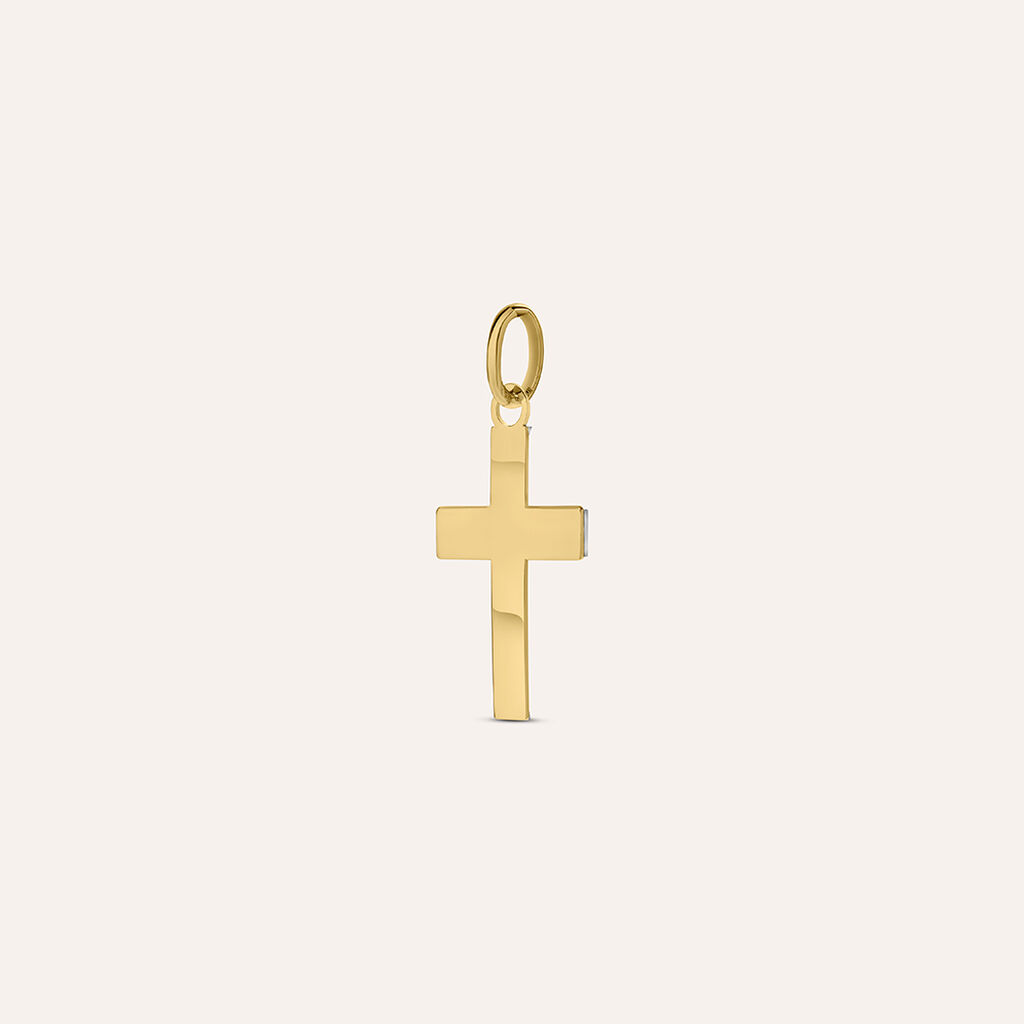 Pendente Holy Oro Bicolore - Ciondoli con Incisione Unisex | Stroili