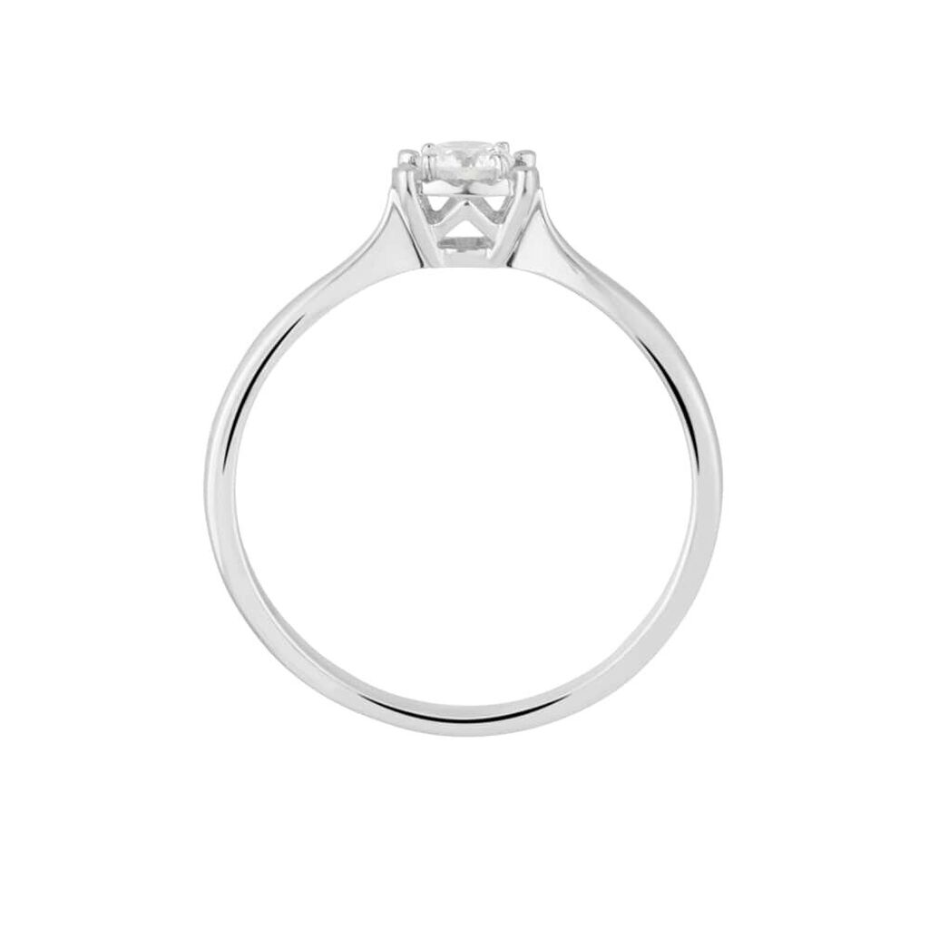 Anello Solitario Diamotion Oro Bianco Diamante - Anelli con Pietre Donna | Stroili