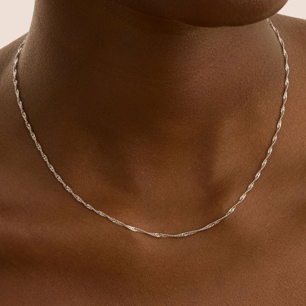 Catenina Silver Collection Argento Rodiato