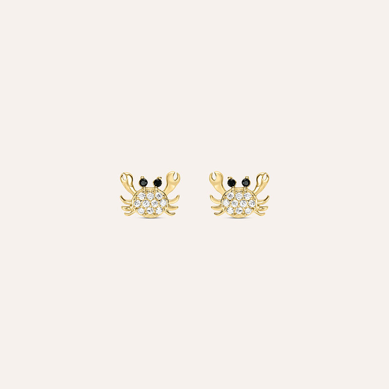 Orecchini Lobo Bon Ton Oro Giallo Cubic Zirconia - Orecchini a Lobo Donna | Stroili