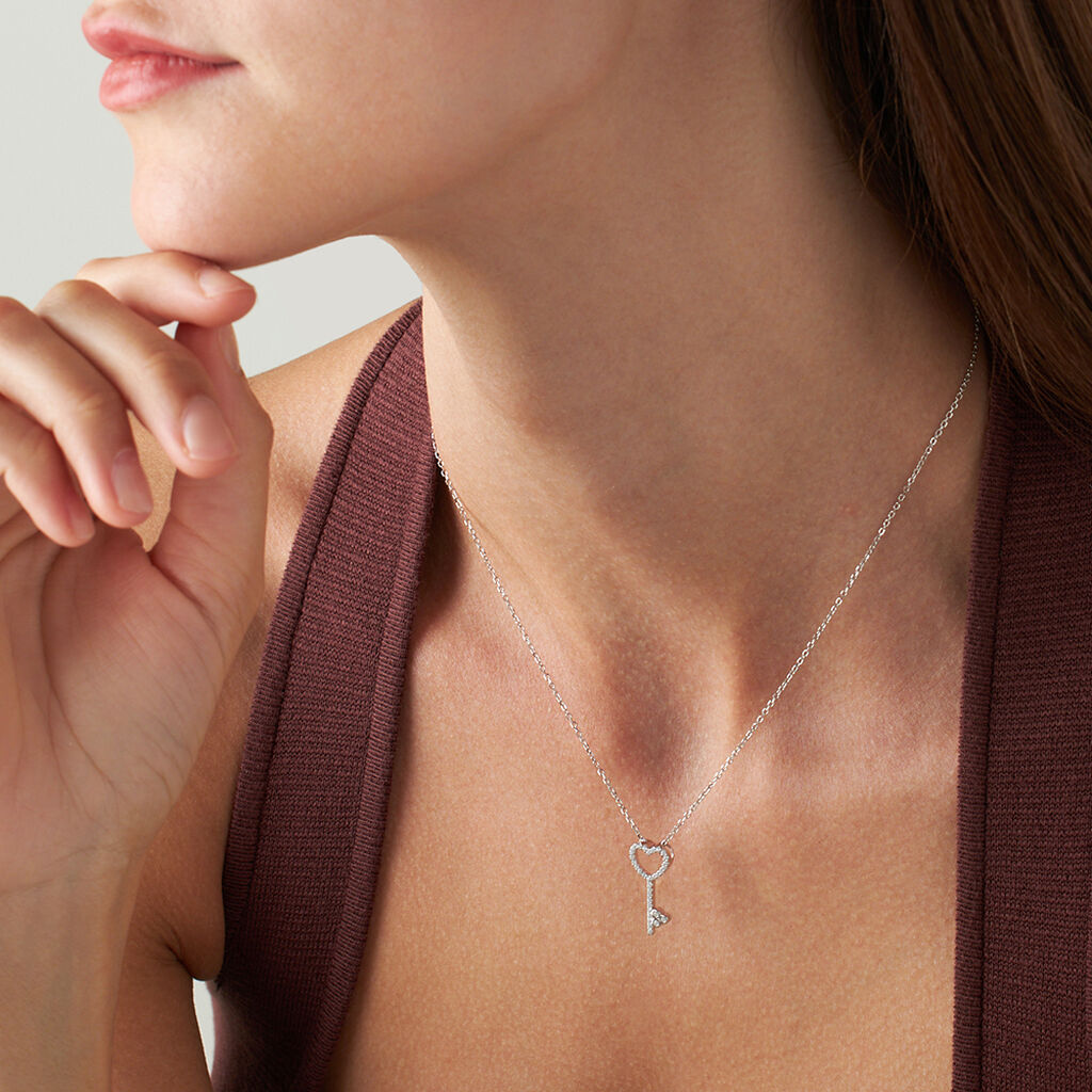 Collana Silver Moments Argento Rodiato Cubic Zirconia - Collane Donna | Stroili