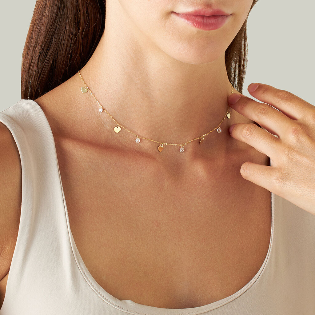 Collana Beverly Oro Giallo Cubic Zirconia - Collane Donna | Stroili
