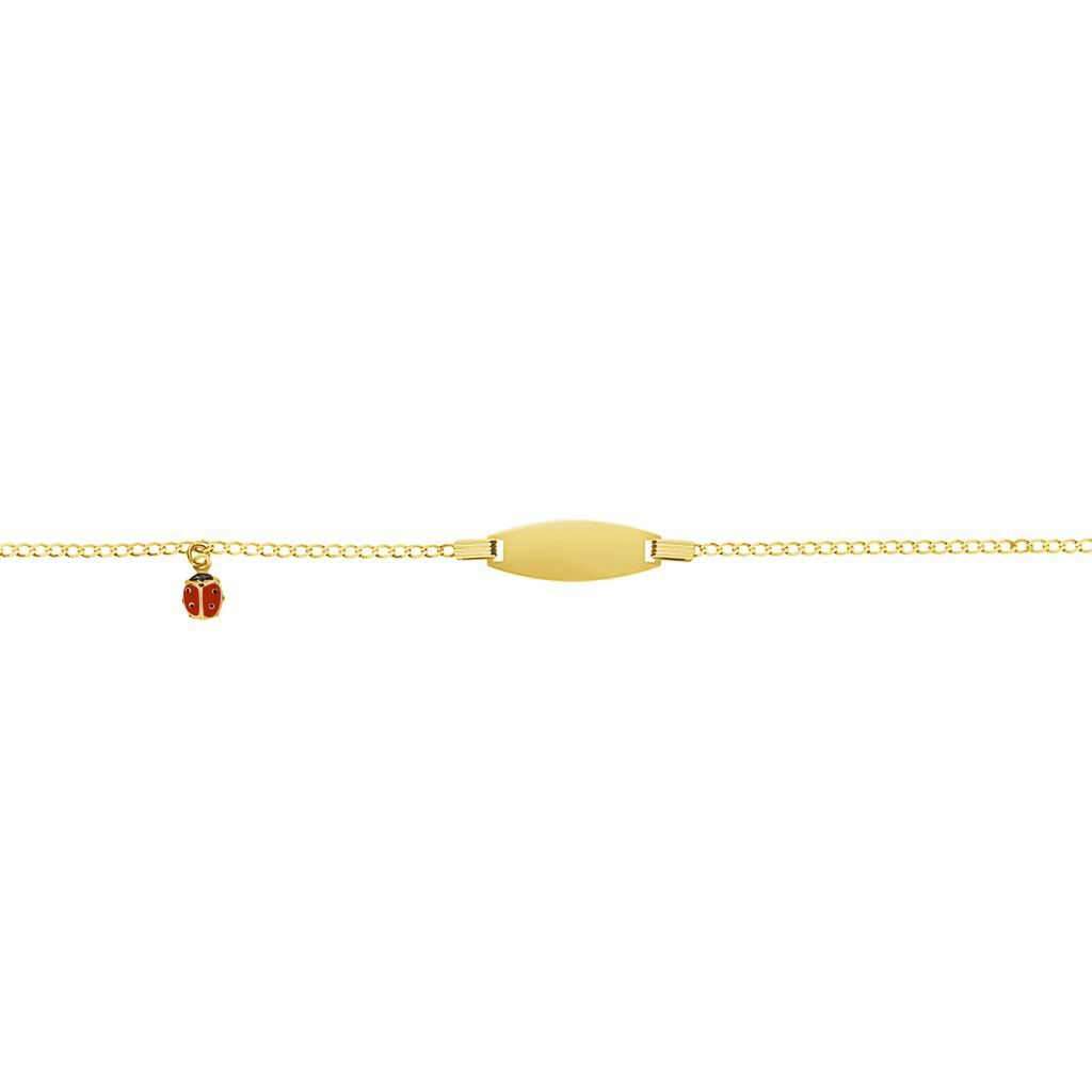 Bracciale Con Targhetta Holy Oro Giallo - Bracciali con Incisione Bambino | Stroili