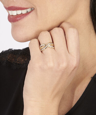 Anello Fascia Sophia Oro Giallo Diamante