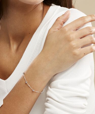 Bracciale Catena Silver Collection Argento Rodiato