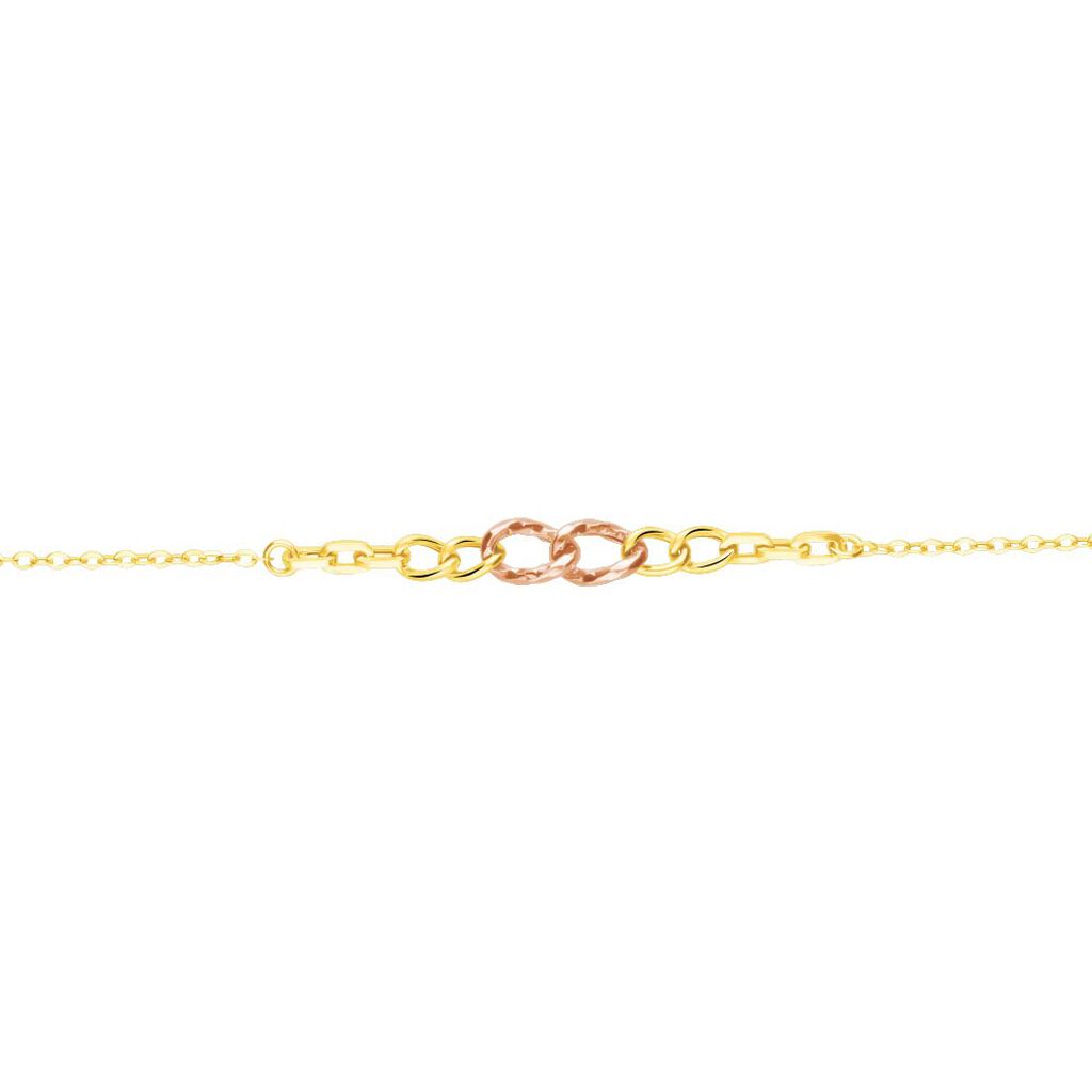Bracciale Catena Beverly Oro Bicolore - Bracciali Amicizia Donna | Stroili