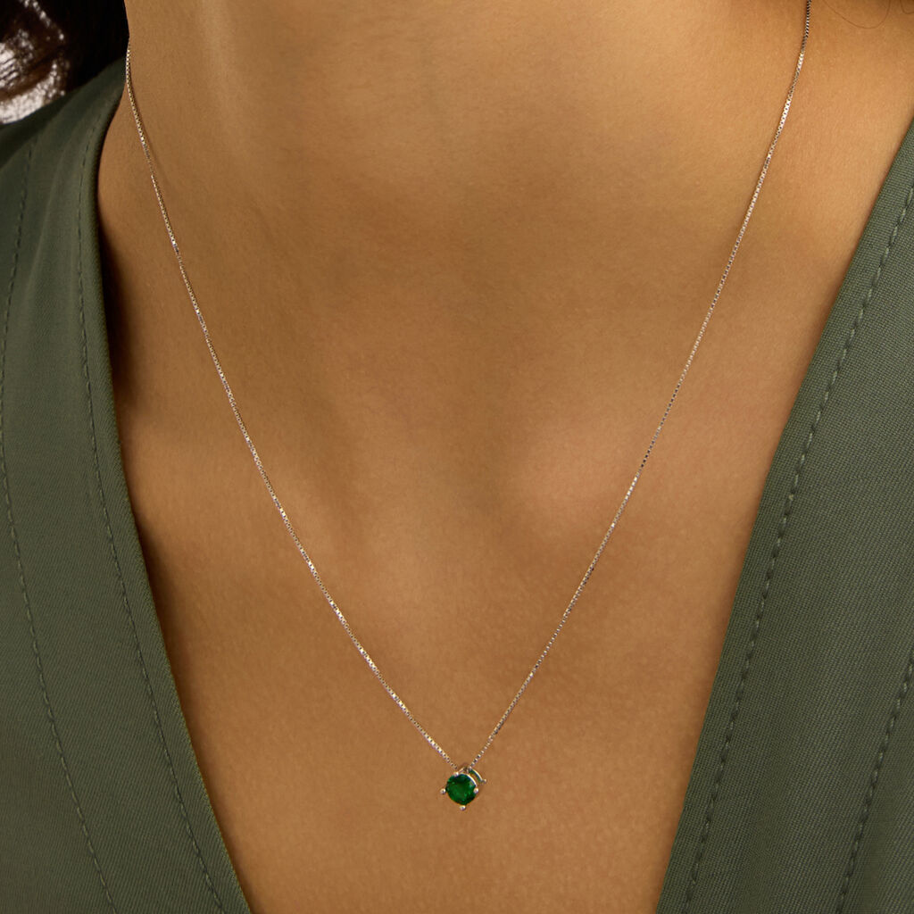 Collana Punto Luce Silver Rainbow Argento Rodiato Cubic Zirconia - Collane Punto Luce Donna | Stroili