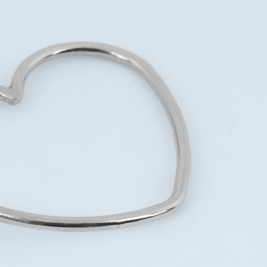 Orecchini A Cerchio Silver Collection Argento Rodiato - Orecchini a Cerchio Donna | Stroili