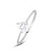 Anello Solitario Claire Oro Bianco Cubic Zirconia - Anelli con Pietre Donna | Stroili