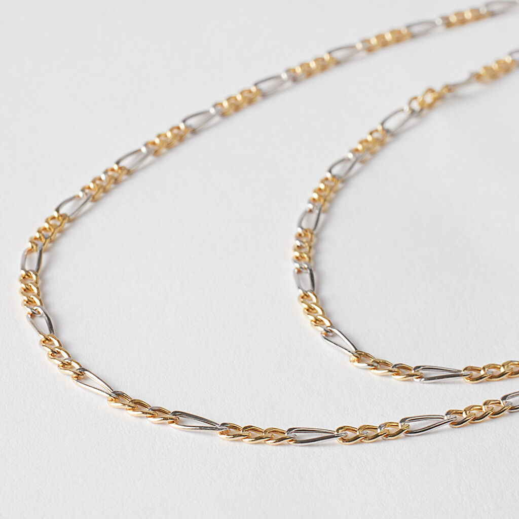 Catena L'homme Or Oro Bicolore - Collane Catena Uomo | Stroili