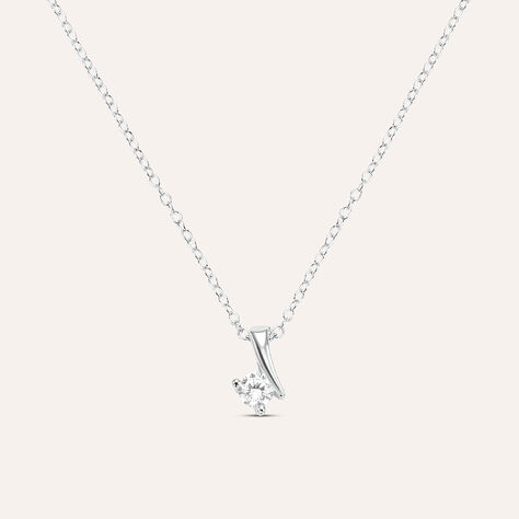 Collana Silver Elegance Argento Rodiato Cubic Zirconia - Collane Donna | Stroili