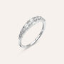 Anello Riviere Claire Oro Bianco Cubic Zirconia