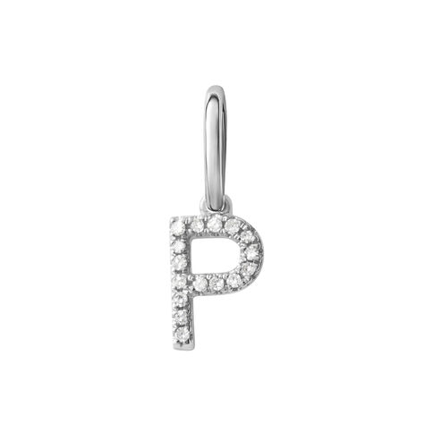 Pendente Sophia Oro Bianco Diamante - Ciondoli Donna | Stroili