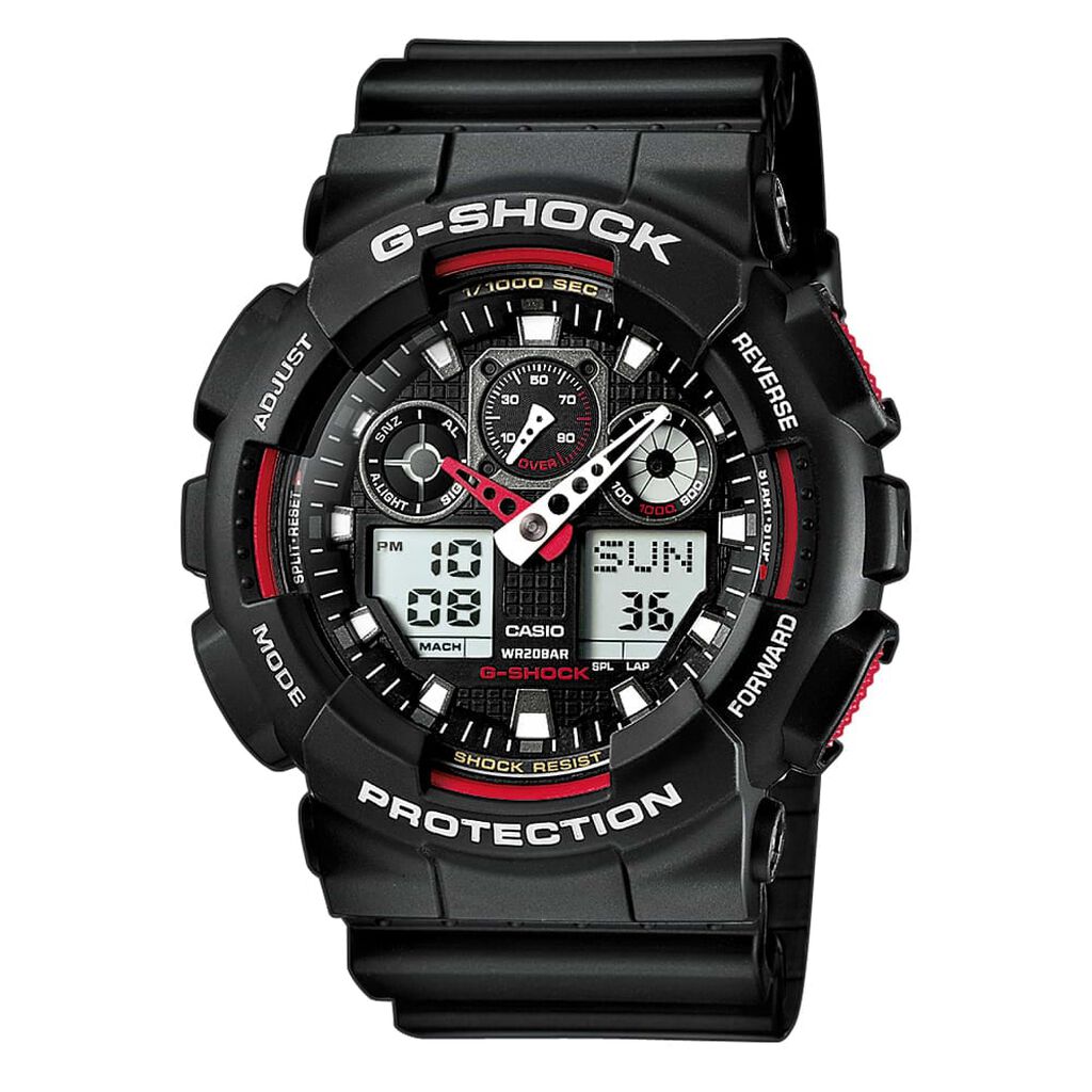 Orologio Al Quarzo Casio G-shock G-shock Ga-100-1a4er - Orologi Sportivi Uomo | Stroili