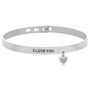 Bangle Sunrise Acciaio Cristallo