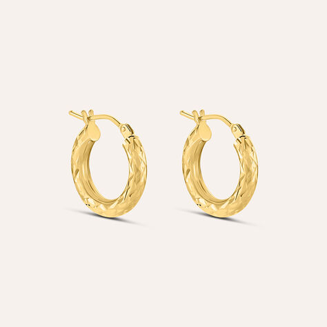 Orecchini A Cerchio Toujours Oro Bicolore - Orecchini a Cerchio Donna | Stroili