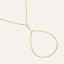 Baciamano Silver Glow Argento Dorato Cubic Zirconia