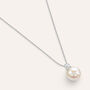 Collana Gold Pearls Oro Bianco Perla D'Acqua Dolce Diamante