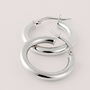 Orecchini A Cerchio Toujours Oro Bianco