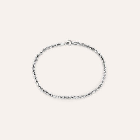 Bracciale Catena Colette Oro Bianco - Bracciali Donna | Stroili