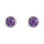 Orecchini Lobo Punto Luce Silver Rainbow Argento Rodiato Cubic Zirconia