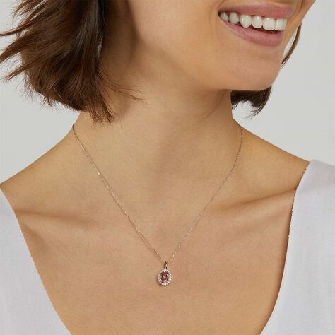 Collana Amélie Oro Bianco Topazio Cubic Zirconia - Collane Donna | Stroili