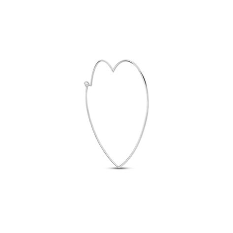 Mono Orecchino A Cerchio Silver Collection Argento Rodiato - Mono Orecchino Donna | Stroili
