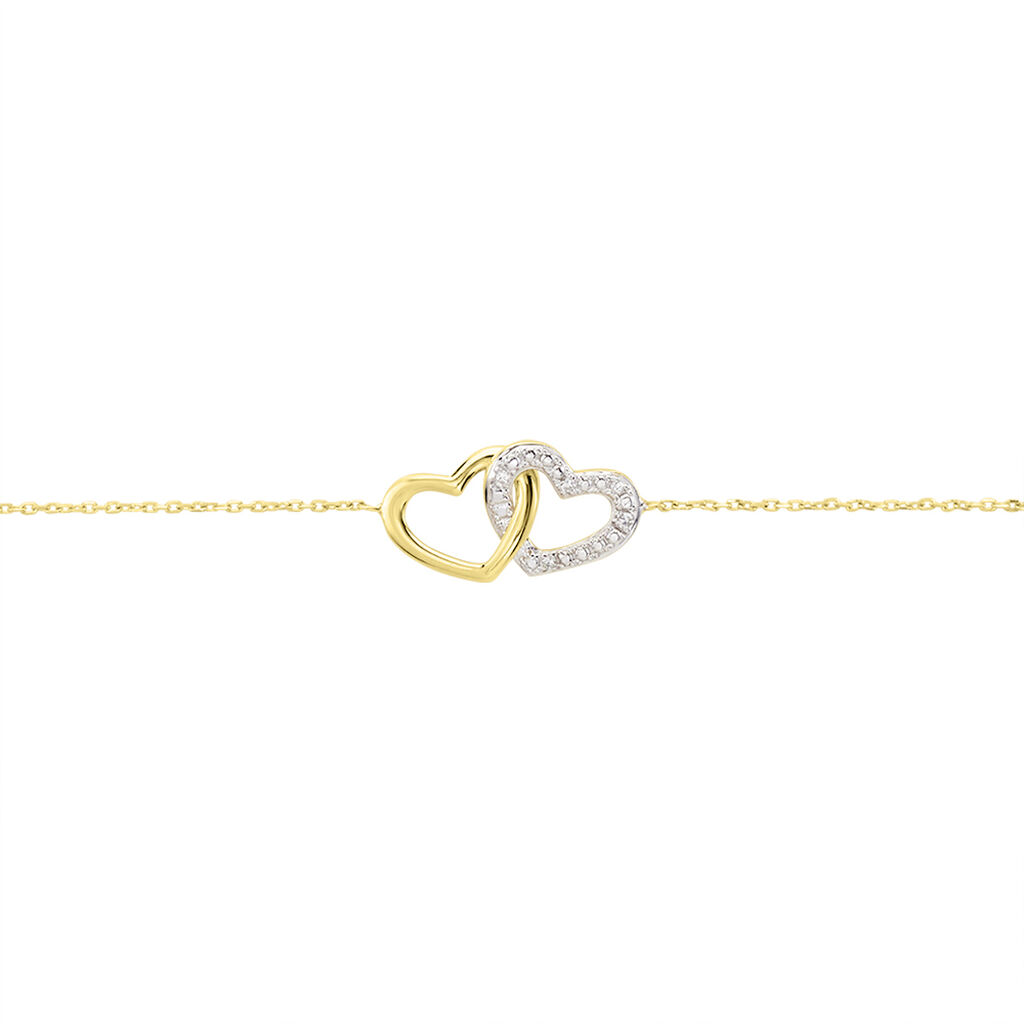 Bracciale Sophia Oro Giallo Diamante - Bracciali Love Donna | Stroili