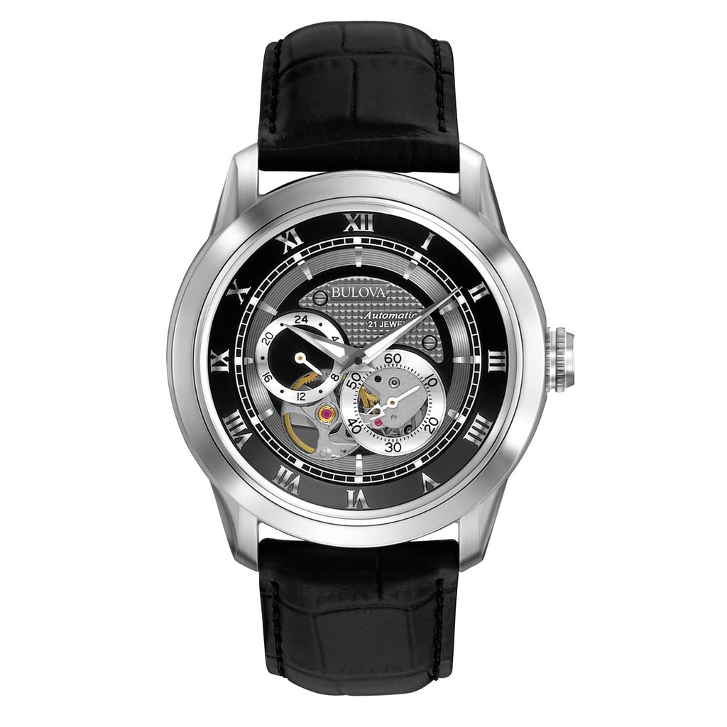 Orologio Meccanico Bulova Sutton 96a135 - Orologi solo Tempo Uomo | Stroili
