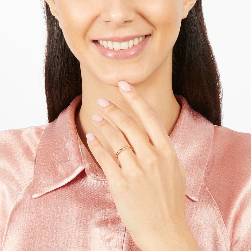 Fede Classica Leggera 2.5 mm Oro Rosa