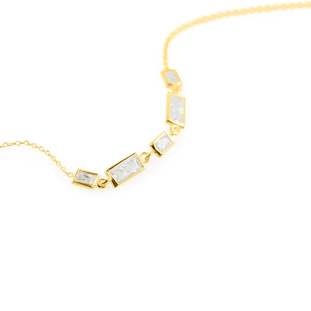Collana Claire Oro Giallo Cubic Zirconia - Collane Donna | Stroili