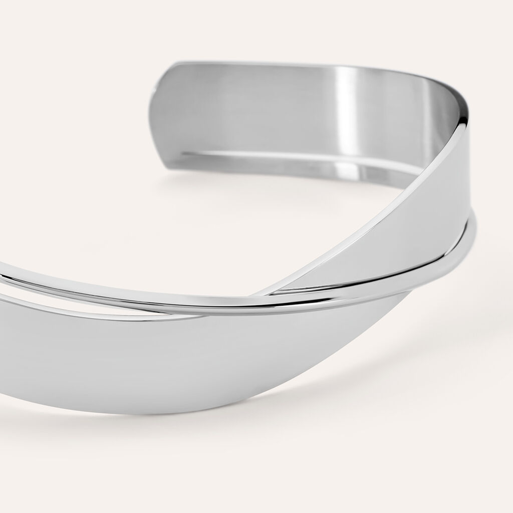 Bangle Lady Code Acciaio - Bracciali Rigidi Donna | Stroili