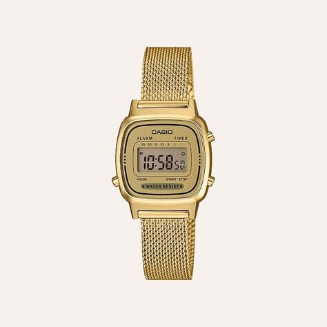 Orologio Al Quarzo Casio Vintage La670wemy-9ef (so Sett) - Orologi a Maglia Milanese Donna | Stroili