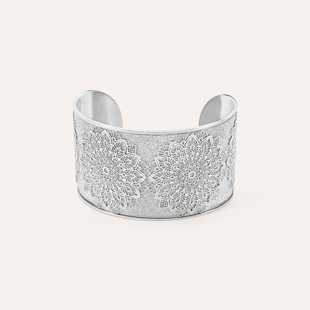 Bangle Lady Shine Acciaio - Bracciali Rigidi Donna | Stroili