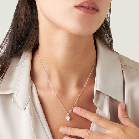 Collana Punto Luce Silver Elegance Argento Rodiato Cubic Zirconia - Collane Punto Luce Donna | Stroili