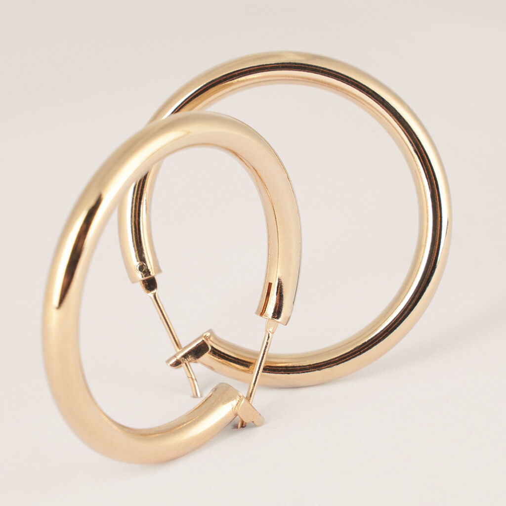 Orecchini A Cerchio Golden Dream Placcato Oro Giallo - Orecchini a Cerchio Donna | Stroili