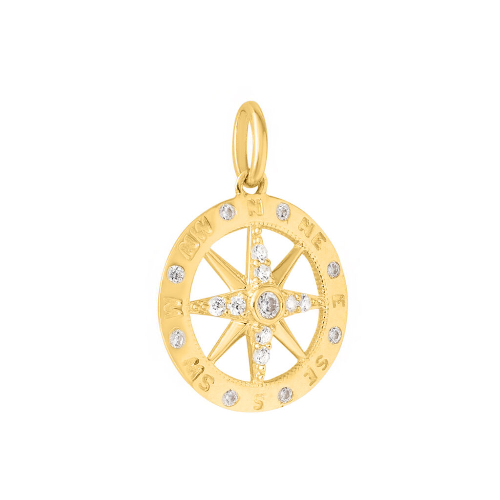 Pendente Poème Oro Giallo Cubic Zirconia - Ciondoli Donna | Stroili