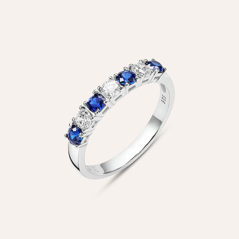 Anello Riviere Silver Elegance Argento Rodiato Cubic Zirconia - Anelli Riviere Donna | Stroili