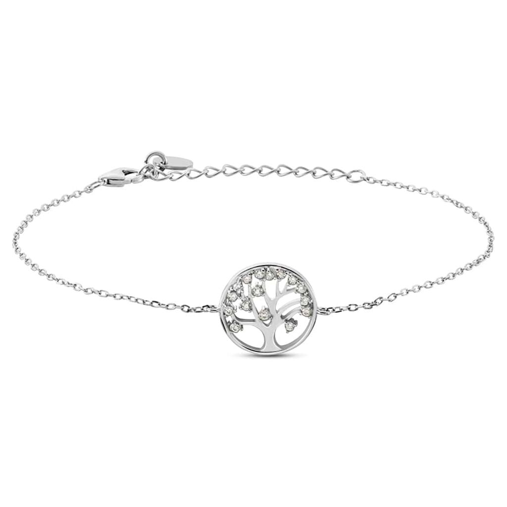 Bracciale Silver Moments Argento Rodiato Cubic Zirconia - Bracciali Amicizia Donna | Stroili