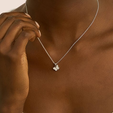 Collana Silver Moments Argento Rodiato Cubic Zirconia - Collane Donna | Stroili