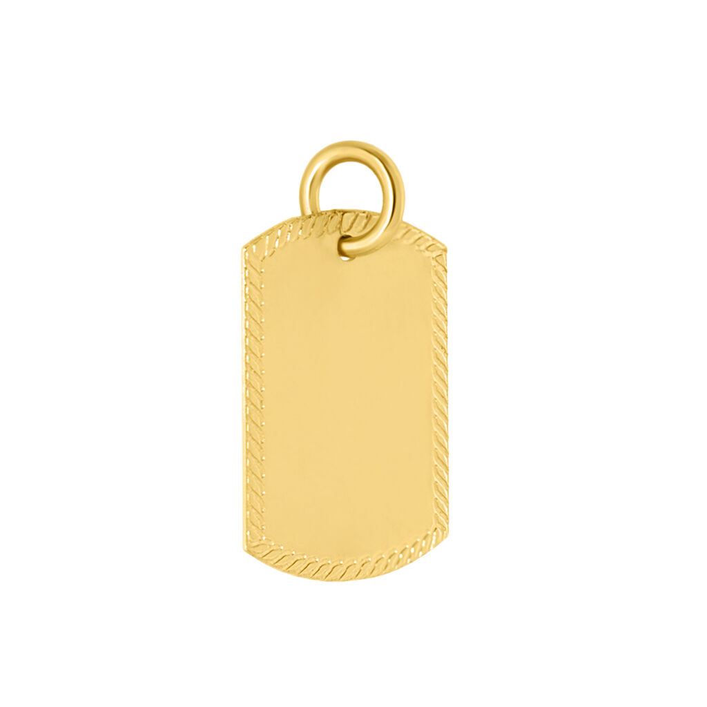Pendente Poème Oro Giallo - Ciondoli con Incisione Donna | Stroili